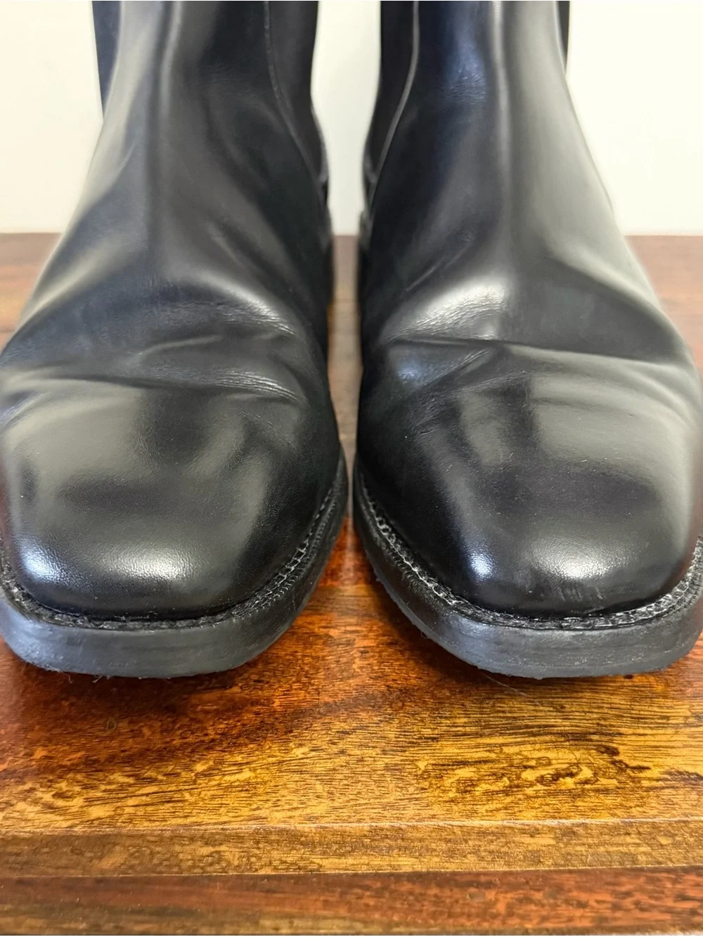 Allen Edmonds Liverpool Chelsea Dress Boots 10.5 D Black Leather Made In USA
